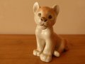 Руска порцеланова фигура "Лъвче" ЛФЗ 1979 Г, снимка 7