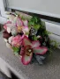 Декорация с изкуствени цветя , снимка 4