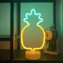 Neon Pineapple Light Неонови LED светлини, снимка 3