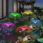 LED соларно градинско осветление цветен фонтан, снимка 1 - Градински мебели, декорация  - 36601750