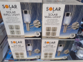 Продавам стенна соларна лампа-метал стъкло - Чисто нови 3броя соларни лампи за 36лв, снимка 1 - Лампи за стена - 36529234