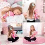 Смеещо се и плачещо бебе кукла с истински сълзи 38 см S_1245225, снимка 3