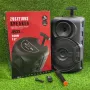 % Нова Караоке тонколона 12" инча 4500 mah ,ZQS12106S от вносител караоке микрофон , снимка 5