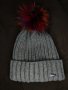Liu Jo Дамска зимна плетена шапка с пухче от естествена кожа , снимка 3