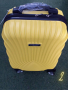 Стилен куфар с колелца за ръчен багаж с твърдо покритие, снимка 2