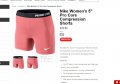 Nike pro womens short, снимка 7