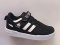 Детски маратонки черни с бяло, снимка 3
