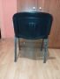 Чисто Нов посетителски стол черен., снимка 3