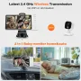 APPS2Car Бебефон 2 в 1, 5'' дисплей 1080p Full HD камера нощно виждане, снимка 2