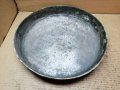 Стара Кована Медна Тава За Баница. , снимка 3