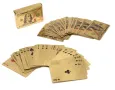 Златни карти 24К - тесте 54 карти за игра, снимка 4