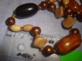 МНОГО СТАРА ОГЪРЛИЦА с ФАТУРАН - КЕХЛИБАР БАКЕЛИТ и МЪНИСТА МАЙСТОРСКА ИЗРАБОТКА РЕТРО КОЛИЕ 27960, снимка 16