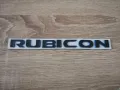 черен надпис емблема Jeep Rubicon, снимка 4