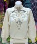 Дамски пуловер от естествена материя, снимка 1 - Блузи с дълъг ръкав и пуловери - 44325669