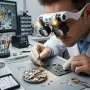 Очила със сменяеми лещи и LED осветление , снимка 6