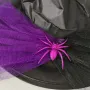 5219 Хелоуин шапка Магьосник с паяк и дантела, снимка 4