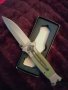 Масивен полуавтоматичен нож, снимка 1 - Ножове - 39630381