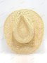 Ръчно плетена каубойска сламена шапка с повдигната периферия, 5цвята , снимка 10