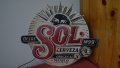 SOL logo Pub Beer-рекламна табела, снимка 1 - Обзавеждане за заведение - 31236649