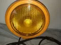 Ретро жълт халогенен фар за мъгла от Чехословакия, снимка 3