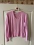 Бонбонено розова блуза с блестящи камъчета Swarovski , снимка 1 - Блузи с дълъг ръкав и пуловери - 35522330