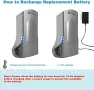 Нова Резервна батерия за Shark IZ370UK IZ380UK IZ381UKT 3500mAh 21.6V прахосмукачка Шарк, снимка 4