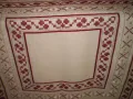 Памучна покривка ръчна бродерия с копринени и памучни конци, снимка 2