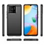 Xiaomi Redmi 10C - Противоударен Силиконов Гръб - Карбон, снимка 8
