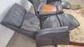 Релакс диван естествена кожа+маса, снимка 6