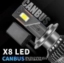 LED крушки H7 – 12V-24V 60W 6500LM 6000K CANBUS без грешки, снимка 5