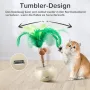 Нова Интерактивна играчка за котка с пера и автоматично движение игра, снимка 7
