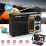 Соларно FM / AM / SW радио с MP3 плеър, bluetooth и фенер, снимка 1 - Радиокасетофони, транзистори - 39164299