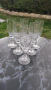 3 модела кристални чаши с еднаква шарка по 6 бр. от вид, снимка 6