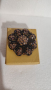 Красива стара брошка-цвете с камъни, снимка 1 - Антикварни и старинни предмети - 44914837
