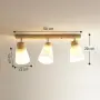 LED таванна лампа HOMCOM, 40W, снимка 4
