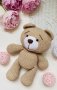Плетена играчка мечок, подарък, снимка 4
