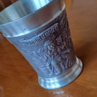 Антична чаша от цинк, снимка 3 - Антикварни и старинни предмети - 38299025