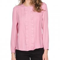 Розова дамска риза марка Rosalita Mc Gee - S, снимка 1 - Ризи - 18214438
