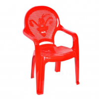 Детски пластмасов стол, Червен