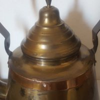 Стар голям меден чайник, снимка 9 - Антикварни и старинни предмети - 35178488