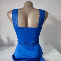 Синя рокля , снимка 3 - Рокли - 36594135