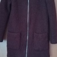 Палто Mango в бордо , снимка 1 - Палта, манта - 31090843