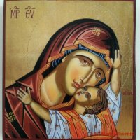 Икона на Света Богородица icona Sveta Bogorodica, снимка 1 - Икони - 14850943