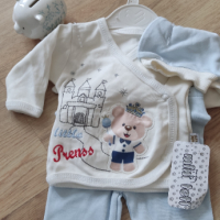 Бебешки дрешки за момче, снимка 3 - Комплекти за бебе - 44922689