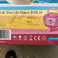 CD Player с микрофон - Blaupunkt Bibi and Tina , розов цвят, снимка 12 - Играчки за стая - 39898427