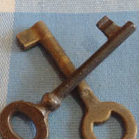 Два стари ключа от соца за КОЛЕКЦИЯ ДЕКОРАЦИЯ АРТ ИНСТАЛАЦИЯ 41003, снимка 3 - Други ценни предмети - 44791383