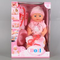 Бебе с докторски комплект, снимка 1 - Кукли - 35485225