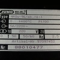 Терморегулатор електронен Jumo, Eurotherm, ZPA, снимка 4 - Резервни части за машини - 31801007