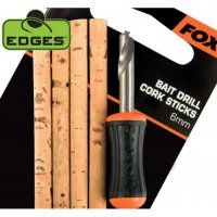 Бургия за стръв FOX Bait Drill & Cork Sticks, снимка 1 - Такъми - 31133859