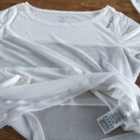 Reebok D COVERUP TEE - страхотна дамска блуза КАТО НОВА, снимка 8 - Спортни екипи - 30578854